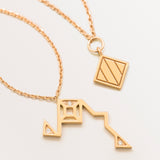 Mini Classic Letter Necklace Faa