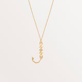 Mini Classic Letter Necklace Lam