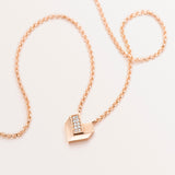 18k Gold Heart necklace for Kids