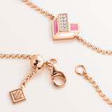 18k gold heart bracelet for kids