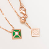 MINI TOKEN CHAIN NECKLACE