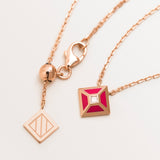 MINI TOKEN CHAIN NECKLACE