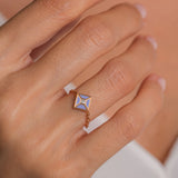 MINI TOKEN CHAIN RING