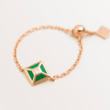 MINI TOKEN CHAIN RING