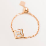 MINI TOKEN CHAIN RING