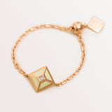 MINI TOKEN CHAIN RING