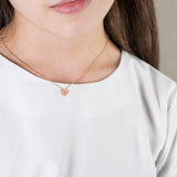 18k Gold Heart necklace for Kids
