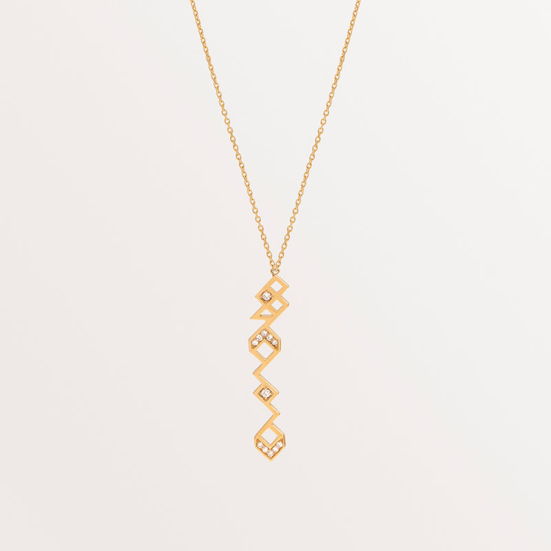 MINI CLASSIC LETTER NECKLACE ALF