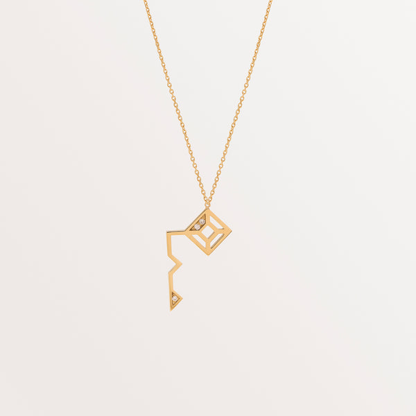MINI CLASSIC LETTER NECKLACE MIM