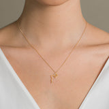 MINI CLASSIC LETTER NECKLACE MIM