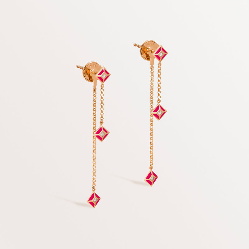 TOKEN DROP EARRINGS