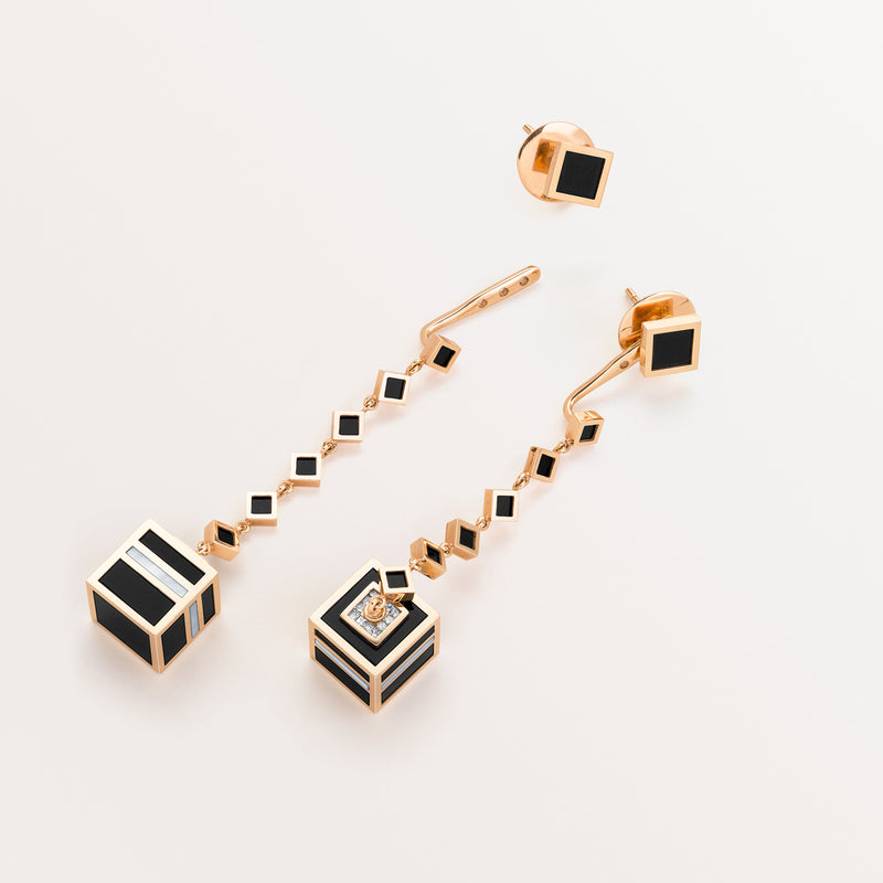 KAABA CUBE EARRINGS